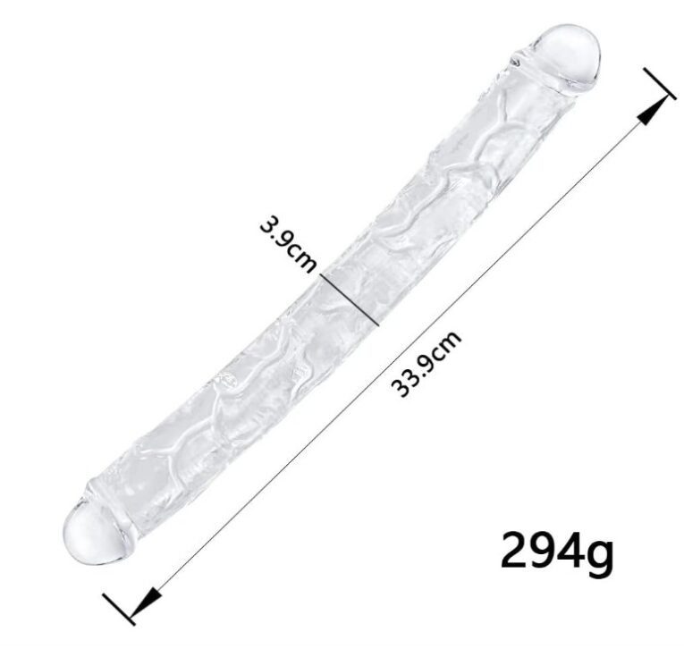 14 Inches Crystal Jelly Penis Dildo India