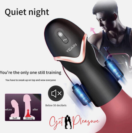 4th Generation Powerful Vibration Penis Trainer 9 Frequency Male Stroker India