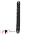 14 Inches Black Jelly Double Dildo Sex Toy for Women