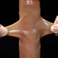 16cm Realistic Sliding Foreskin Dildo For Beginners