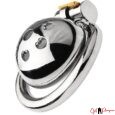 Metal Hollow Heart Penis Cage Sex Toy For Men(50mm)