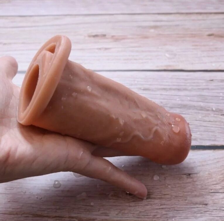 Open Tip Penis Extender Sleeve For Men