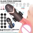4th Generation Powerful Vibration Penis Trainer 9 Frequency Male Stroker India