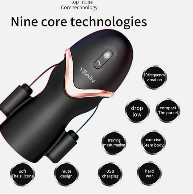 Penis Glans Trainner With Vibrator