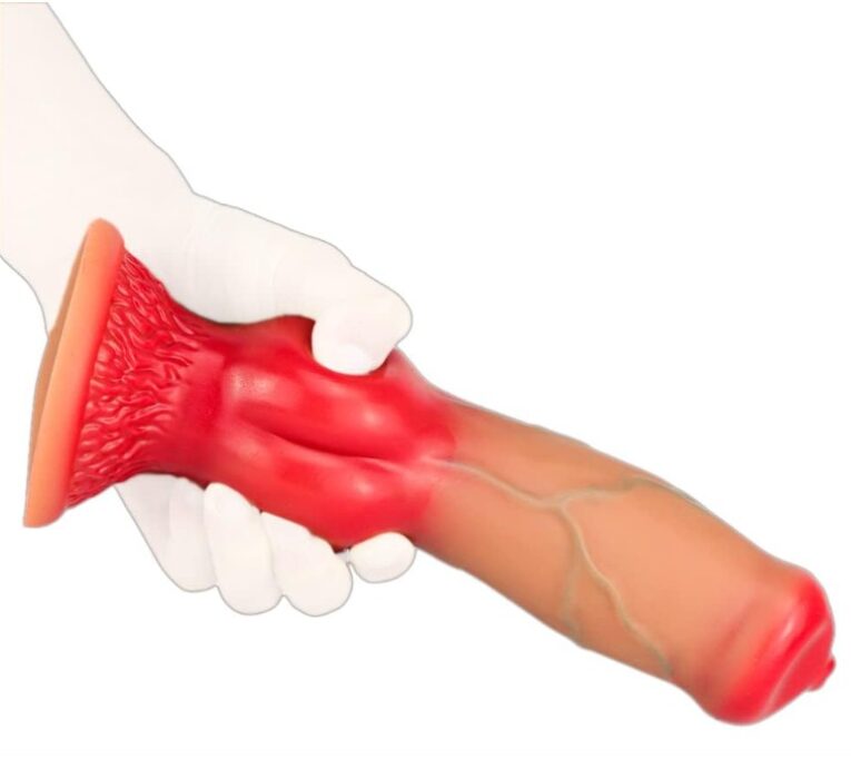 Soft Realistic Dog Dildo With Suction Cup