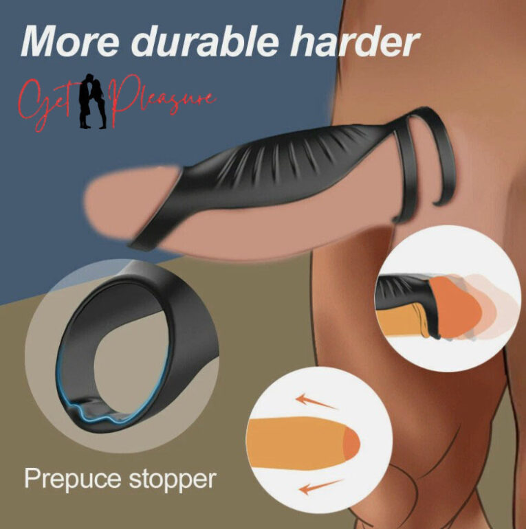 Vibrating Wireless Penis Ring For Men