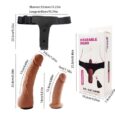 Double Ended Strap-on Penis Dildo With Wireless Remote