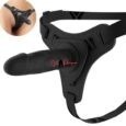 5 inches Double Pleasure Small Size Black Strapon Dildo For Beginners