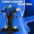 New Anal Expansion 360° wrapping and 9 flapping Thrusting Buttplug Prostate Massager
