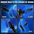 New Anal Expansion 360° wrapping and 9 flapping Thrusting Buttplug Prostate Massager