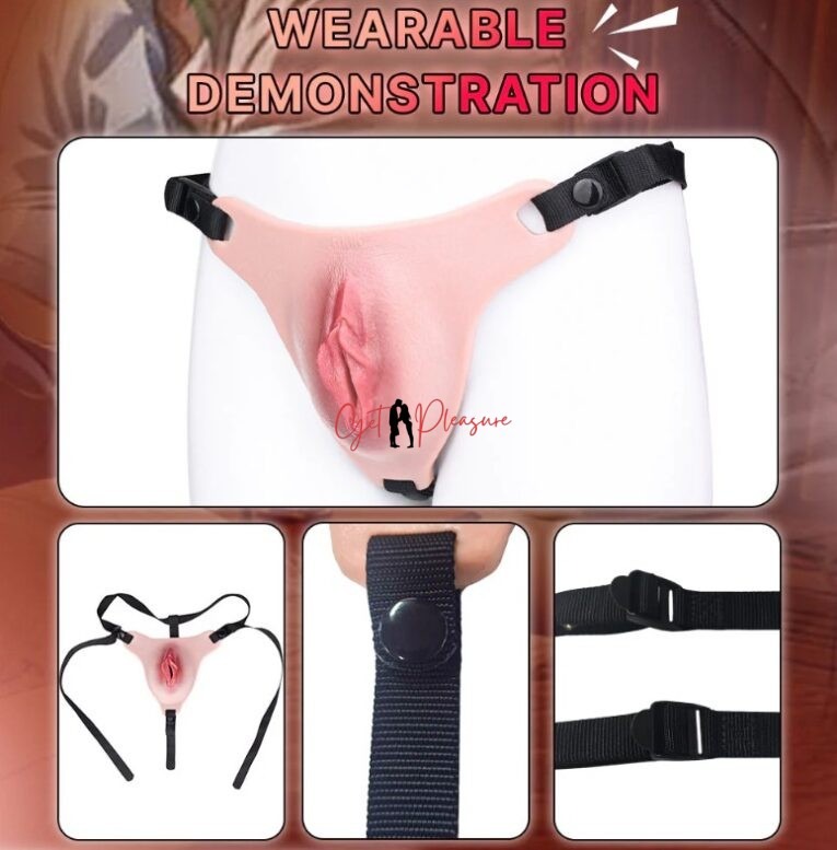 Fake Silicone Vagina Panty Starpon Pussy