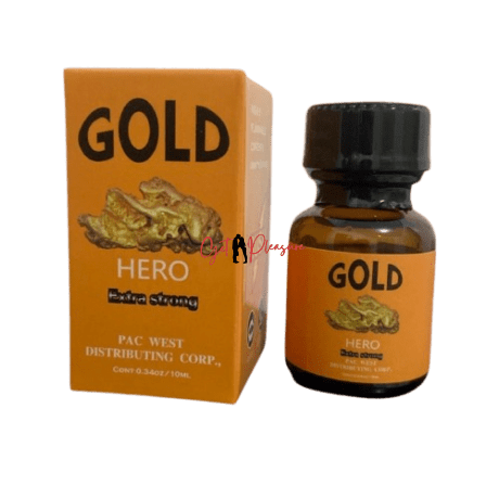 Gold HERO Extra Strong Poppers -10ml