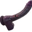 10.5 Inches Black authentic Penis Dildo For Women