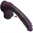 10.5 Inches Black authentic Penis Dildo For Women