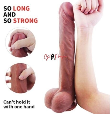 Extra Long 14Inches Penis Dildo With Powerful Suction Cup