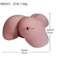 15kg Mega Size deep vaginal and anal channels Torso Hip Sex Doll