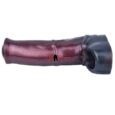 black and red platinum finish  Unique Horse Penis Texture and cock sleeve 6.88 Inches