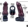 Explore bold pleasure Canine-inspired design Knot Cock Sleeve