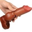 Unleash Wild Pleasure Dog penis Animal  Penis Sleeve 8 Inches