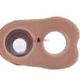 Open Glans Delay Ejaculation Penis Sleeve with wolf Knot Testicle Ring