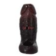Open Glans Exposed Design Black Penis Sleeve For Men