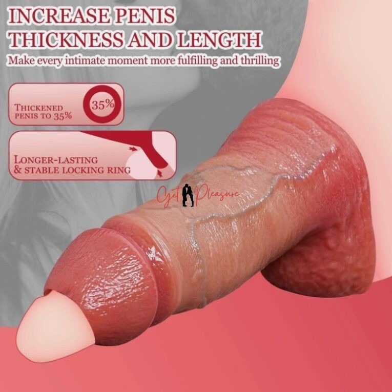 Open Top Penis Extender Sleeve For Men