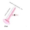 New Black Cobra Nano Chastity Cage With Pink Urethral Plug