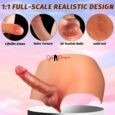 Cheap Price 7 Inches Rock Solid Realistic Dildo Wearable Pant For Couple