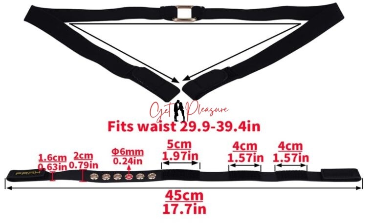 Strap For Chastity Cage Pink