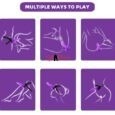 8 Inches Purple Strapon Dildo With Harness