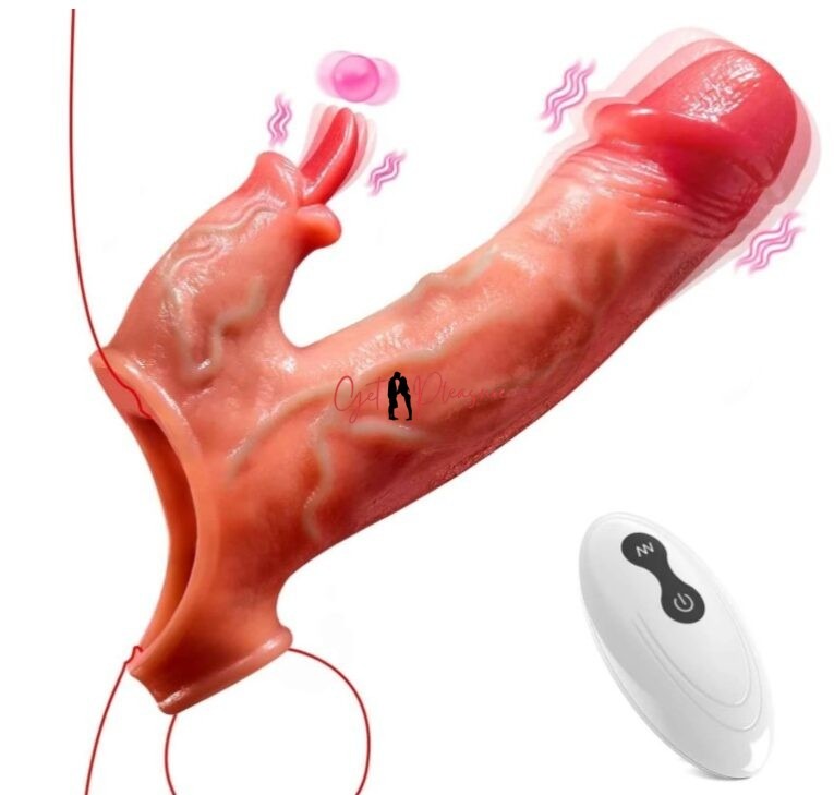 cheap Price Wireless Remote Tongue Penis Sleeve India