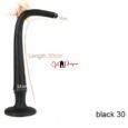 12 inches Long Heavy Duty Horse Tail Anal Buttplug Black